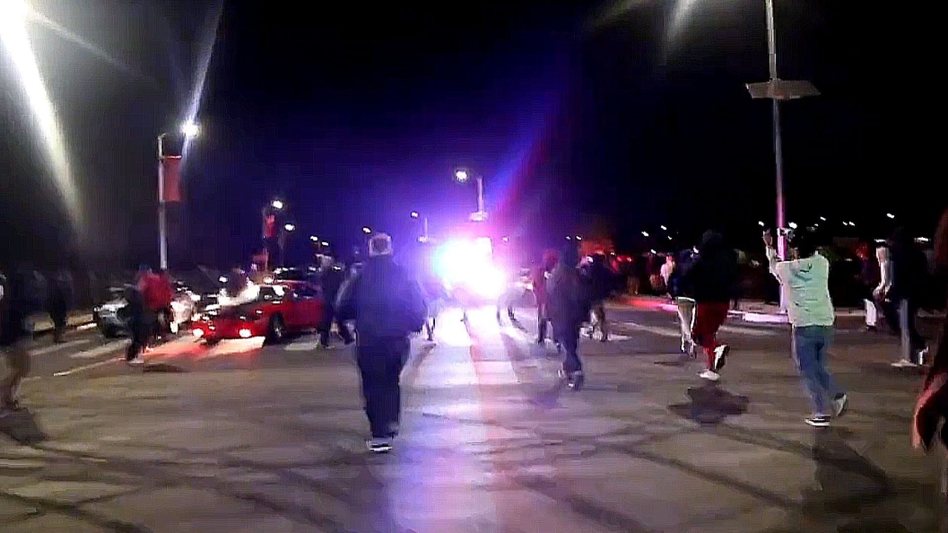 CAR MEET TURNS INTO WARZONE! Guns Pulled  & Arrested