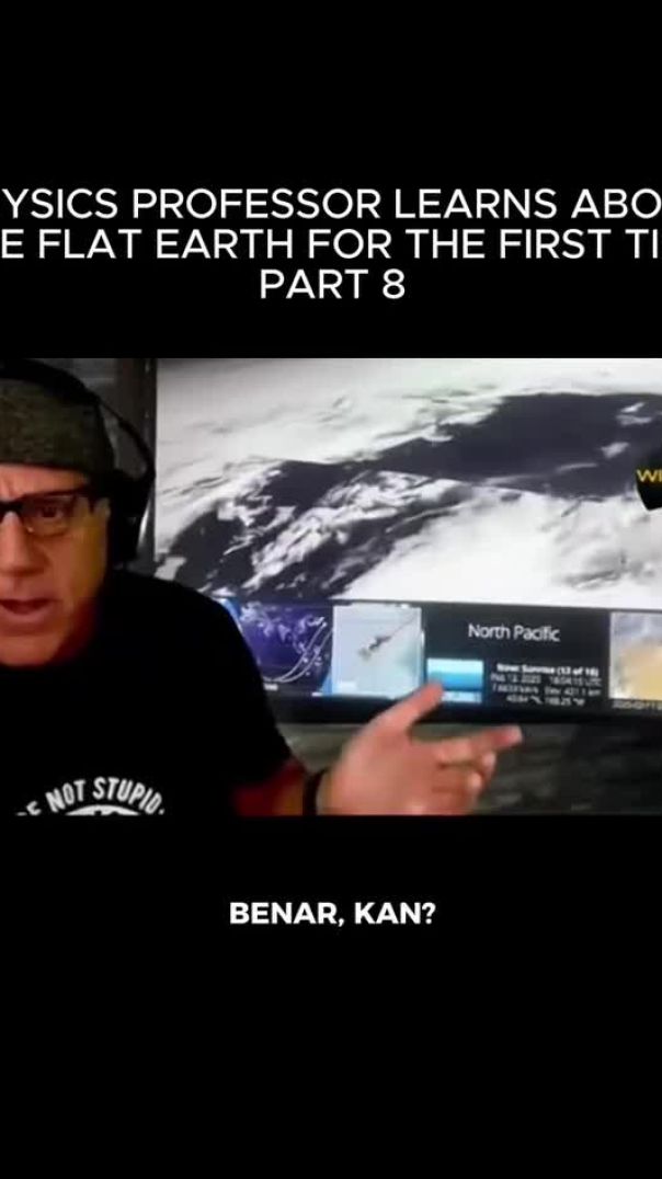 Physics Professor Learns About the Flat Earth for The First Time with Flat Earth Dave.