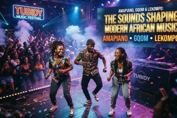 Amapiano, Gqom & Lekompo: The Sounds Shaping Modern African Music | Tubidy