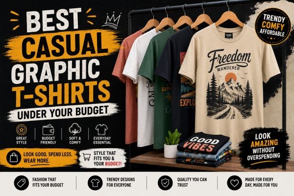 Best Casual Graphic T-Shirts Under Your Budget