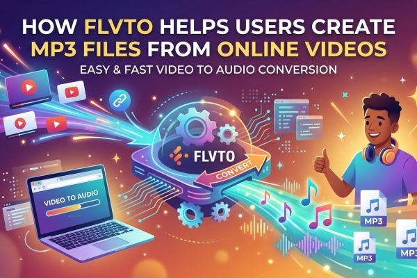 How Flvto Helps Users Create MP3 Files From Online Videos