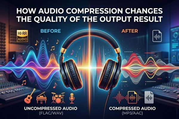 How Audio Compression Changes the Quality of the Output Result