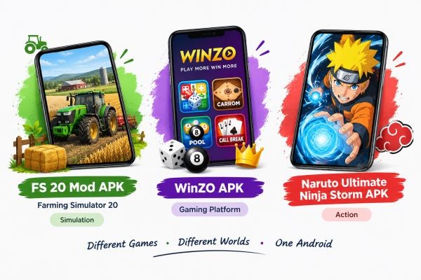 Three Android Gaming Options for Farming, Casual Play, and Ninja Action