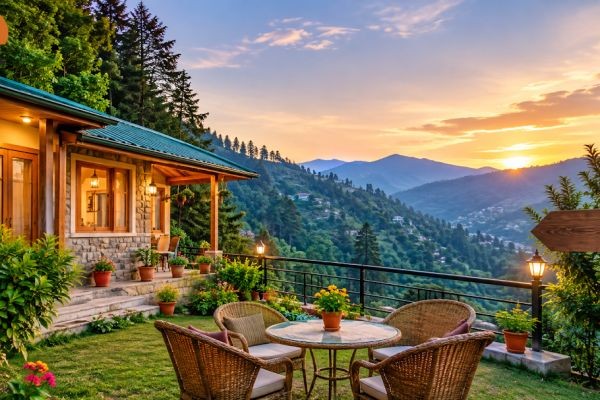 How can nature stay farmhouses offer a relaxing countryside getaway?