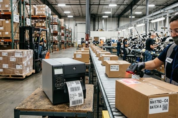 How Do Industrial Barcode Label Printers Improve Warehouse and Manufacturing Efficiency?