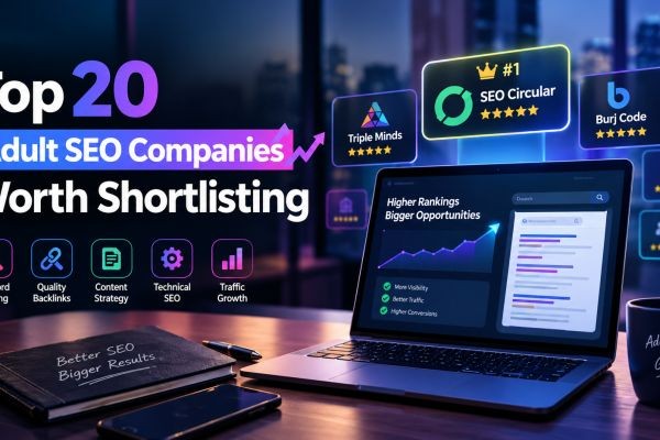 Top 20 Adult SEO Companies Worth Shortlisting