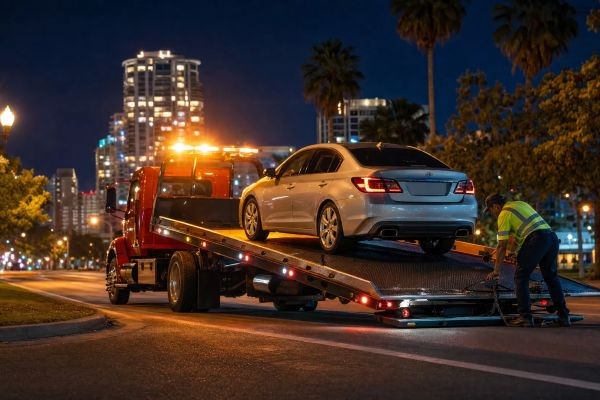 Emergency Roadside Assistance at Night: How NYC Drivers Can Get Help Fast