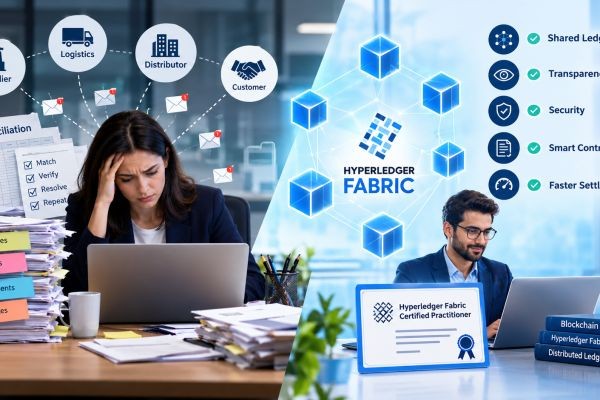Why Multi-Party Business Processes Still Run on Reconciliation and Email, and Where a Hyperledger Fabric Certified Practitioner Fits In