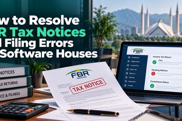 How to Resolve FBR Tax Notices and Filing Errors for Software Houses