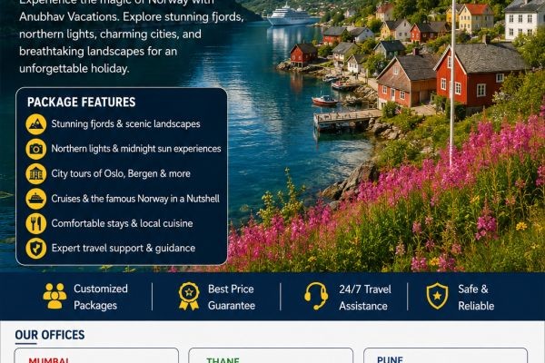 Why Choose Norway Holiday Packages From India for a Scenic Escape?