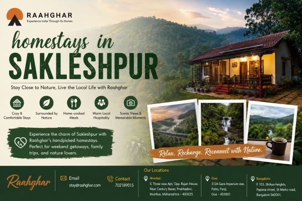 Which Homestay in Sakleshpur Is Best for a Weekend Retreat?