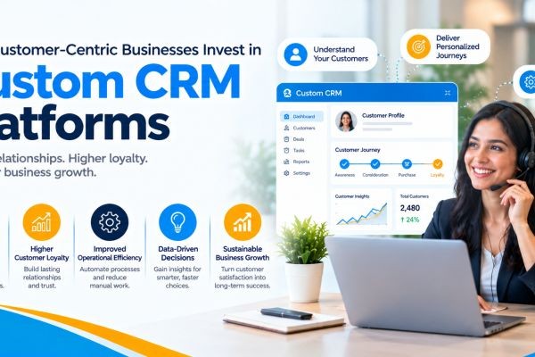 Why Customer-Centric Businesses Invest in Custom CRM Platforms